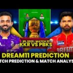 KKR vs PBKS Dream11 prediction 2026 fantasy team playing 11 Eden Gardens pitch report IPL match