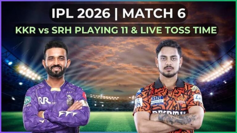 KKR vs PBKS playing 11 2026 full squad and Dream11 fantasy team