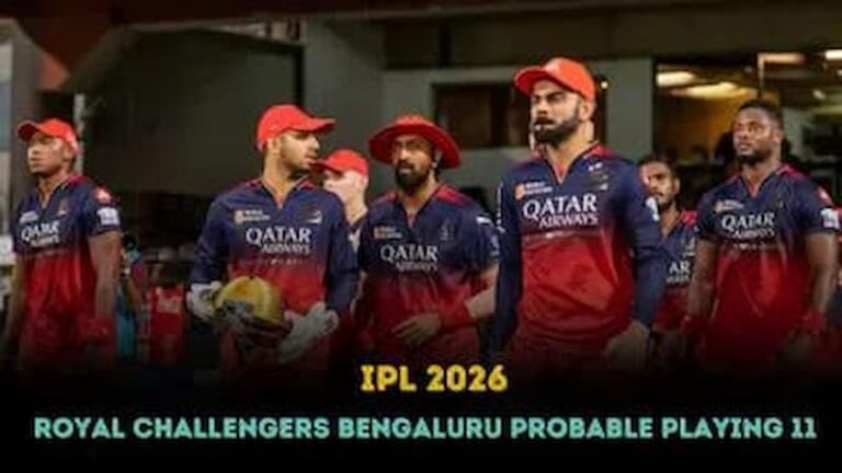 MI vs RCB playing 11 2026 probable lineup update for Mumbai Indians vs Royal Challengers Bengaluru IPL match at Wankhede Stadium