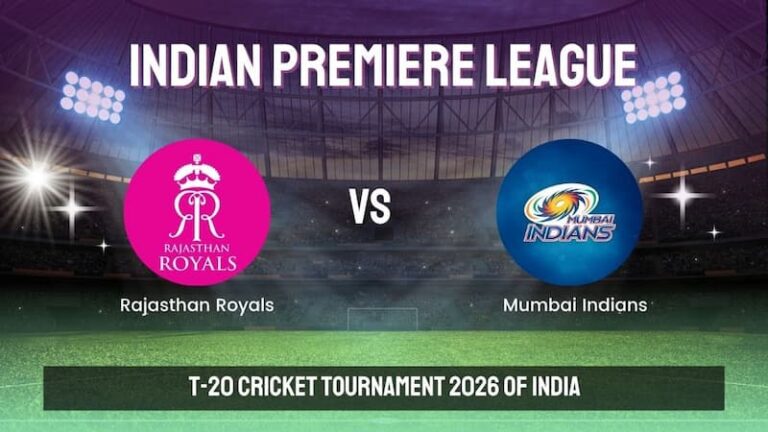 RR vs MI Match Prediction 2026 Rajasthan Royals vs Mumbai Indians IPL Match Preview