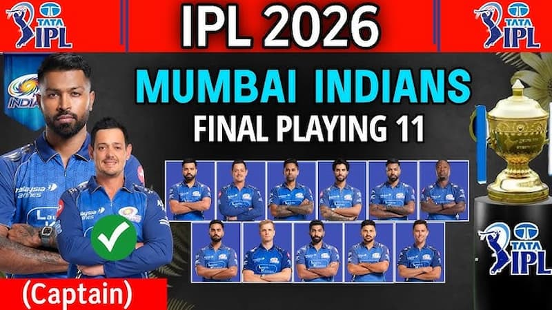 RR vs MI playing 11 2026 with Rajasthan Royals and Mumbai Indians predicted lineup