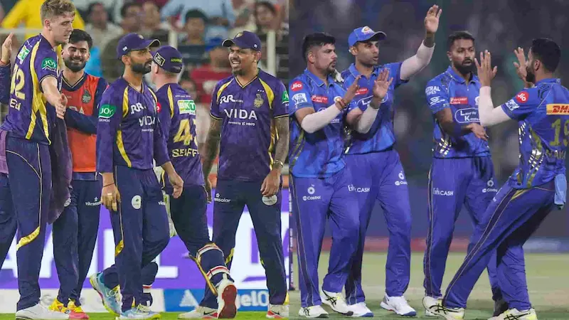 KKR vs MI Dream11 Prediction 2026 with fantasy team, playing 11 and Eden Gardens pitch report for IPL Match 65