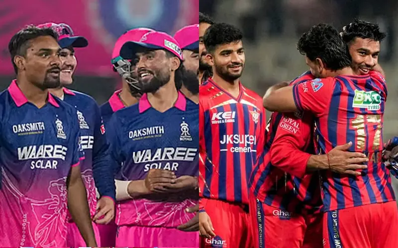 RR vs LSG Match Prediction 2026 Dream11 Prediction and Playing XI
