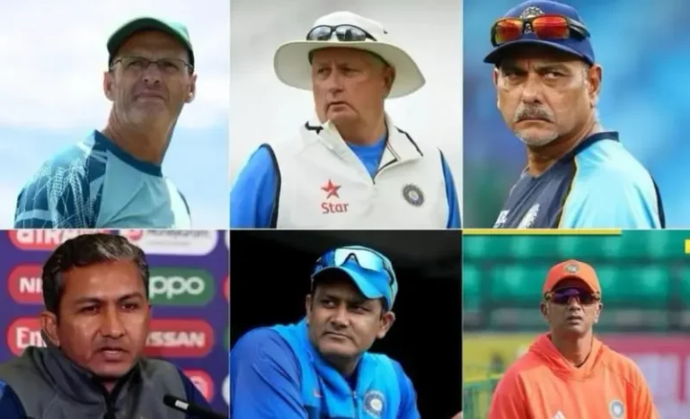 Top 10 Cricket Coaches in the World including Gary Kirsten, Rahul Dravid, Stephen Fleming and Andy Flower