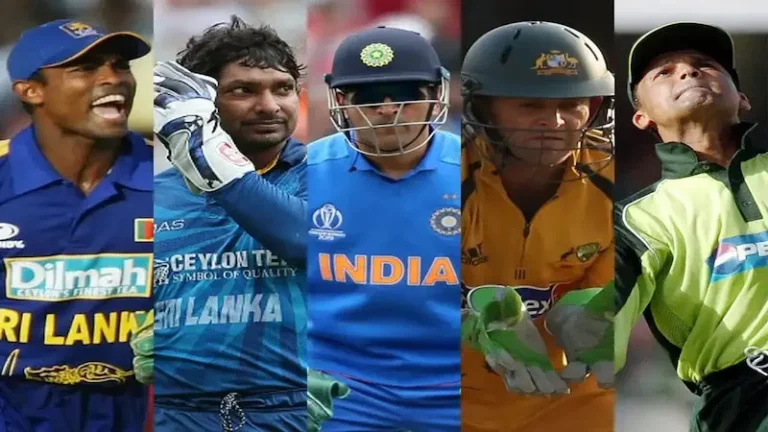 Top 3 Wicketkeepers in Cricket including MS Dhoni Adam Gilchrist and Kumar Sangakkara
