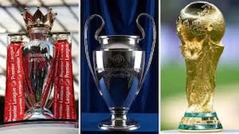 Which football club has won the most trophies in the world featuring Rangers, Al Ahly, Real Madrid, Celtic, and Barcelona