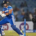 Shafali Verma playing an attacking cricket shot